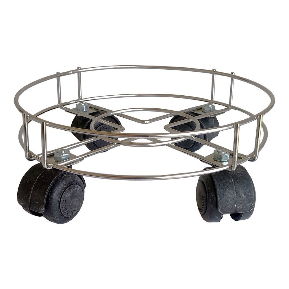 Stainless Steel Cylinder Stand, For Kitchen