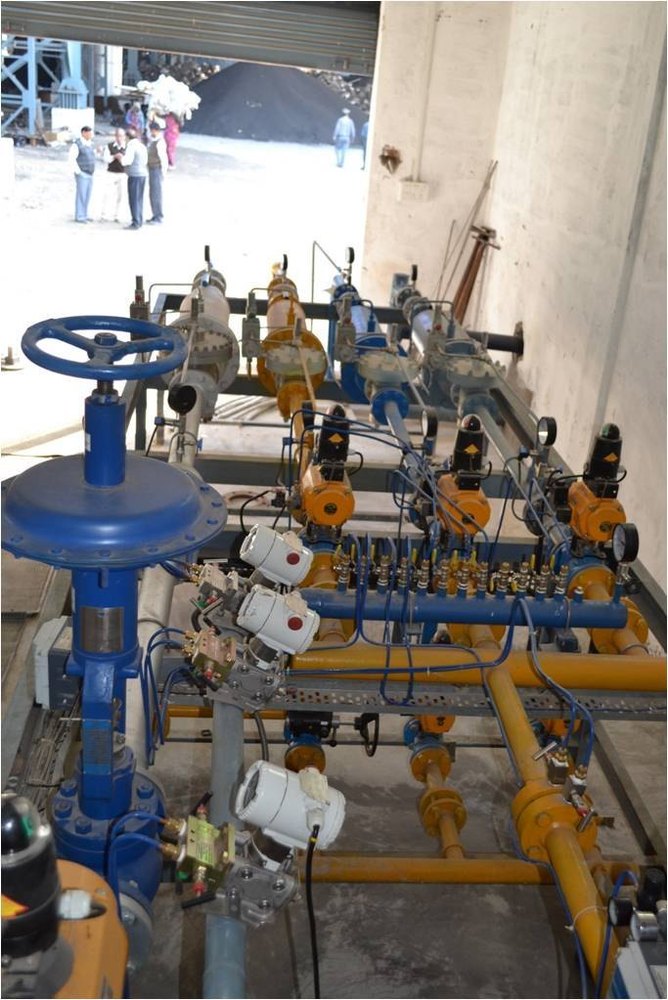 Argon, Oxygen Cast Iron AOD Gas Mixing Station, For Industrial
