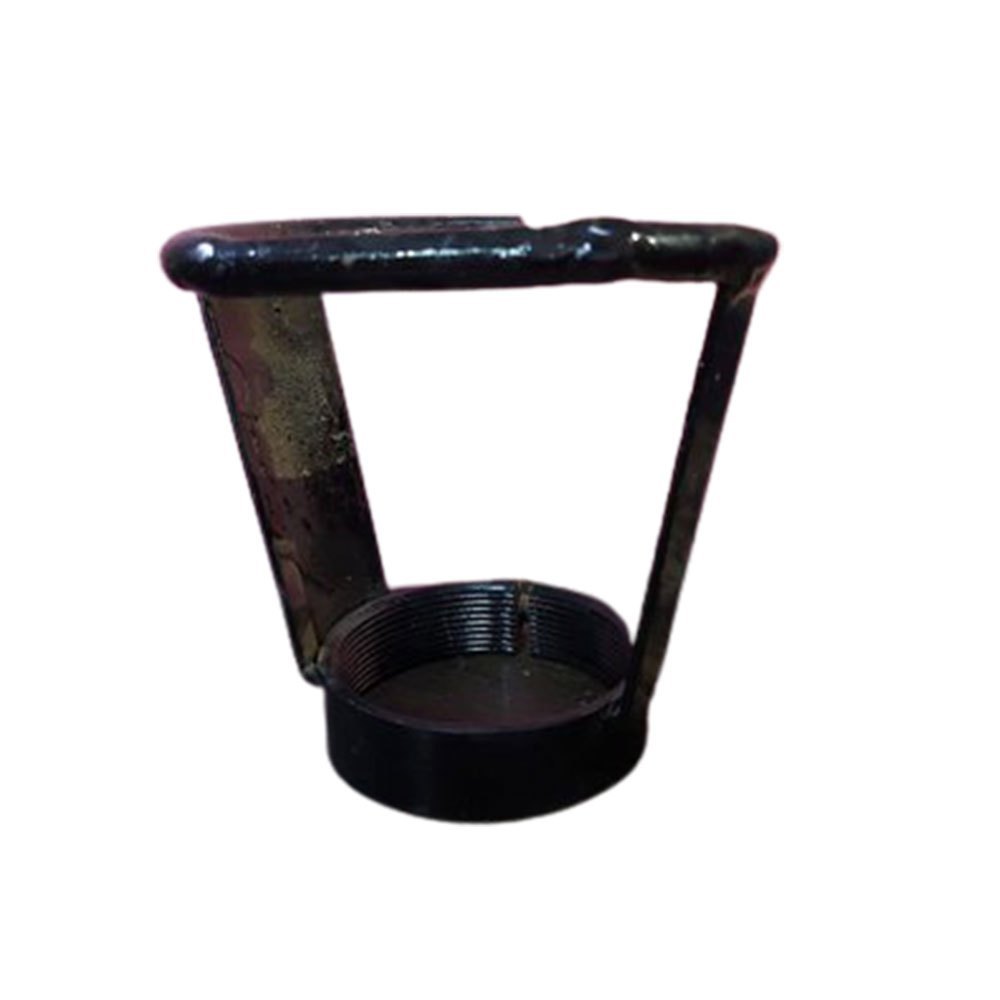 Black Mild Steel 145mm Oxygen Cylinder Cap