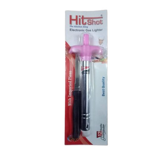 Plastic Handle Gas Lighters With Knife, For Kitchen