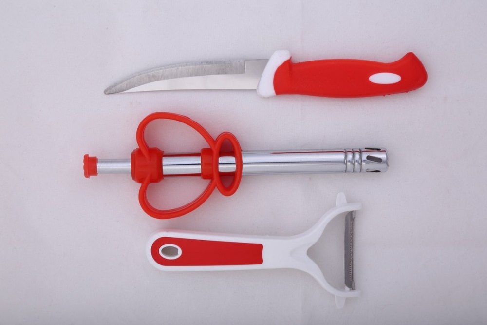 M.s. Gas Lighter With Knife & Peeler, For Kitchen
