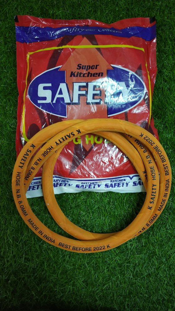 Safty Mild Steel Single Wire Gas Pipe, For Hotel/Restaurant