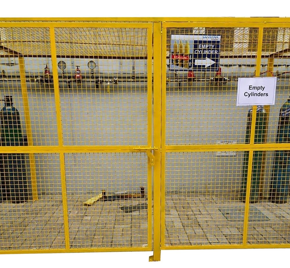 Mild Steel Cylinder Rack, For Industrial
