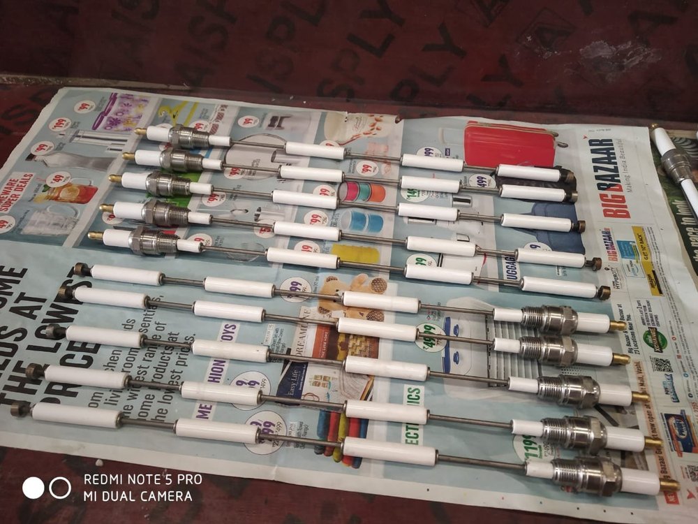 White Gas Lighter Ceramic Igniters, For Industrial