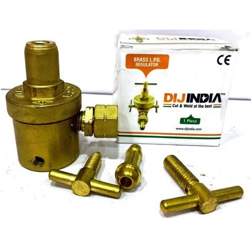 DIJ India 10 Bar Brass LPG Regulator