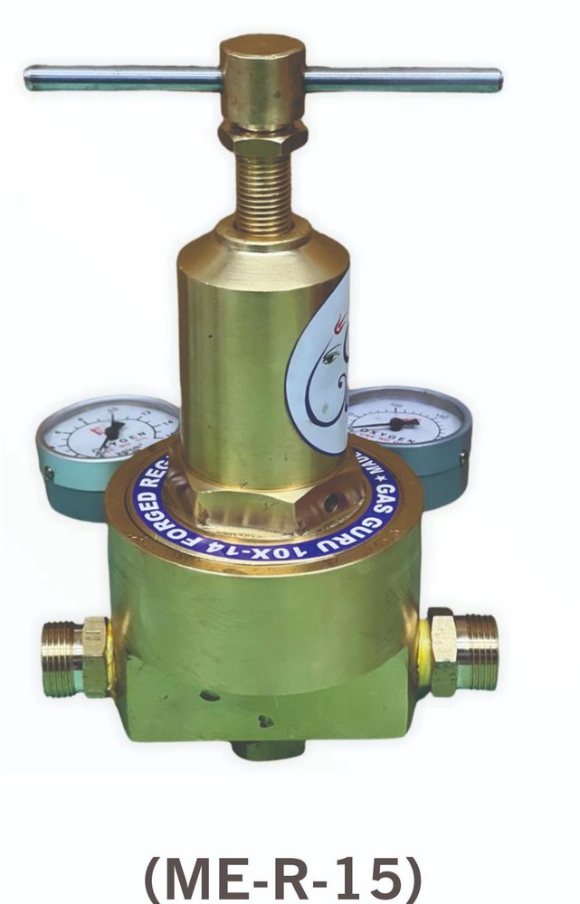 Mediline Silvery White IOX 14 Gas Pressure Regulator