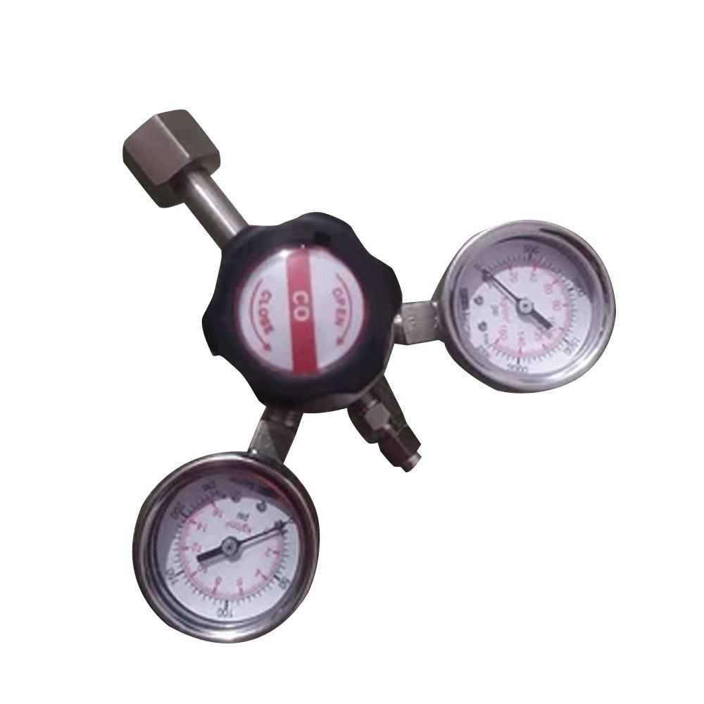 CO Double Stage Pressure Gauge Regulator