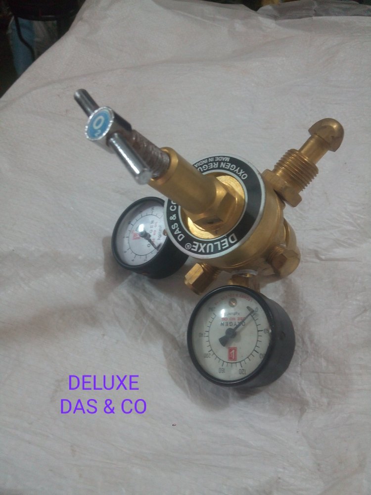 DELUXE Brass Double Stage Regulator, For Industrial