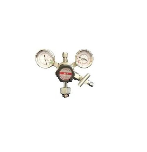 SA Instruments Silvery White Chlorine Gas Regulator, For Industry Laboratory