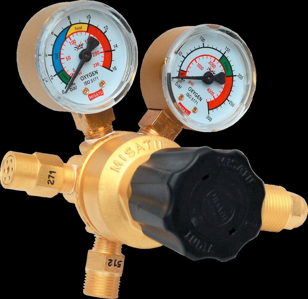 MISATU 50 - 150 Bar M SERIES SINGLE STAGE COMPRESSED GAS REGULATORS, For Industrial