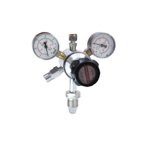 0 To 280 Silvery White Hydrogen Gas Cylinder Regulator, For Laboratory