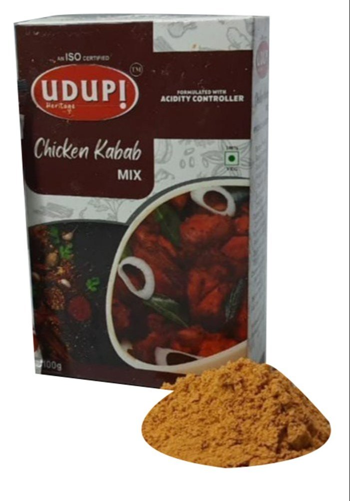 Udupi Chicken Kabab Mix Masala, Packaging Size: 100 g, Packaging Type: Box