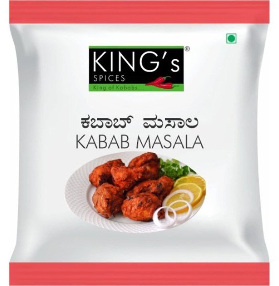 King\'s Spices Kabab Masala, Packaging Size: 30g, Packaging Type: Packets