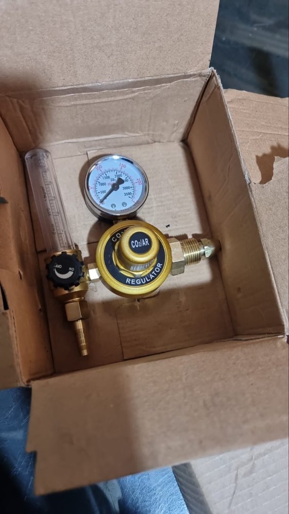 Brass Argon Gas Flow Meter Regulator