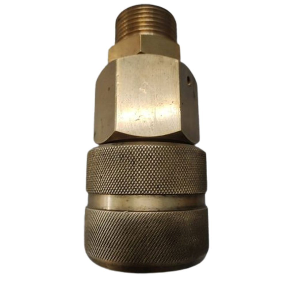 Brass Hippo Lpg Cylinder Adapter, Size: 5x2 Inch