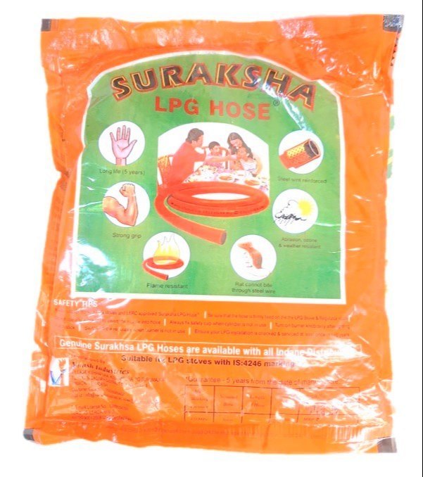 nylon LPG GAS Pipe, For Home, Size: 1.2 Mtr