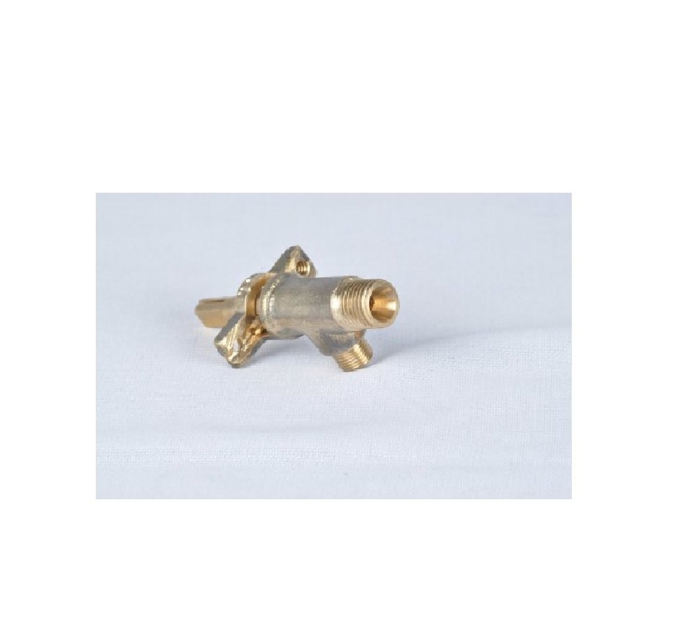 Low Pressure Brass Straight Threaded Gas Valve, Size: Big And Small