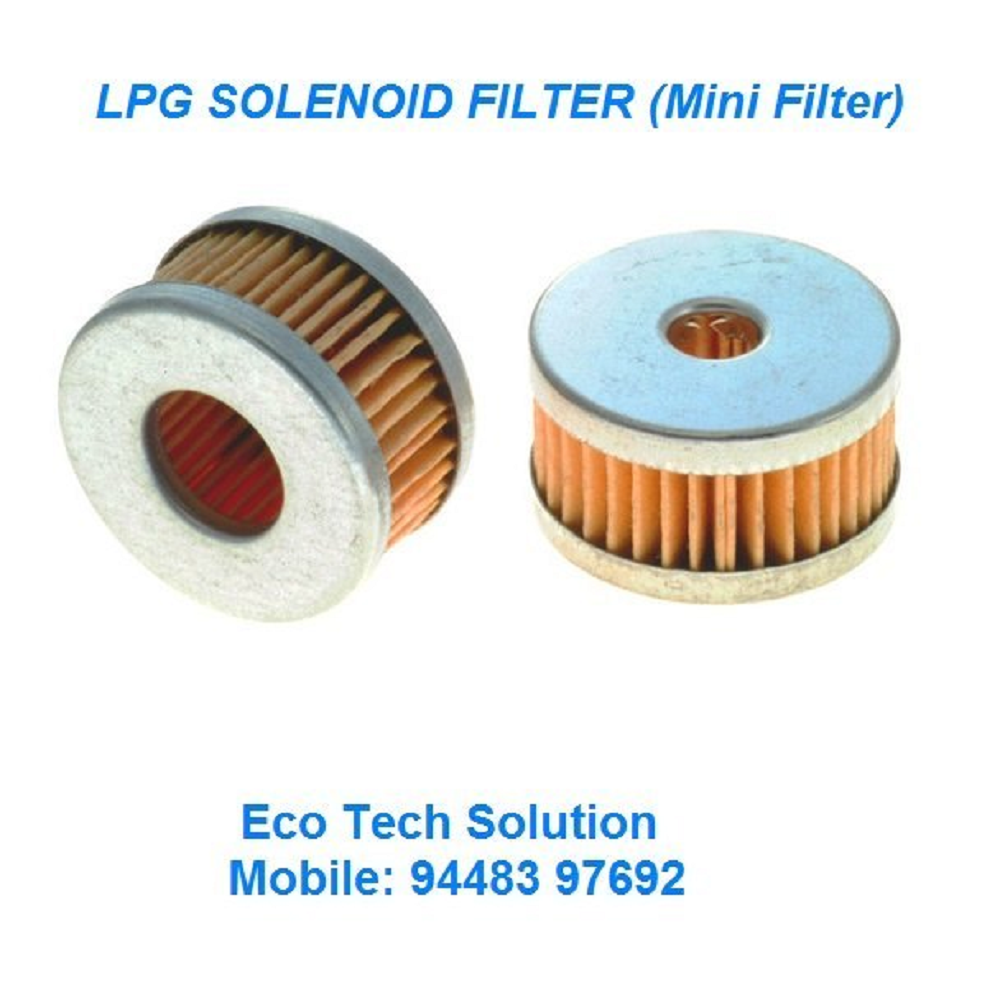LPG Solenoid Filter for LPG Car Gas Conversion Kits, Diameter: 0-1 inch