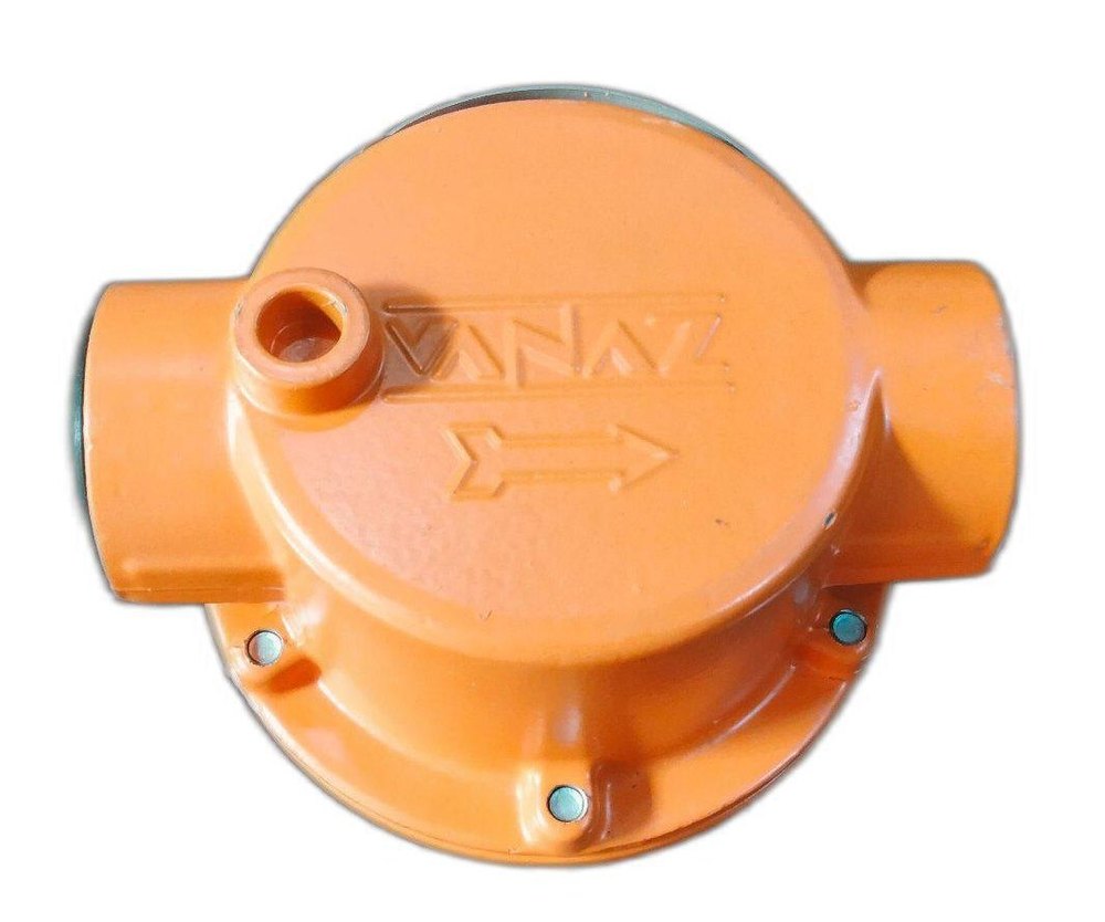 Orange Brass And Plastic Vanaz LPG Filter 6Bar, For Commercial, Size: 2 Inch