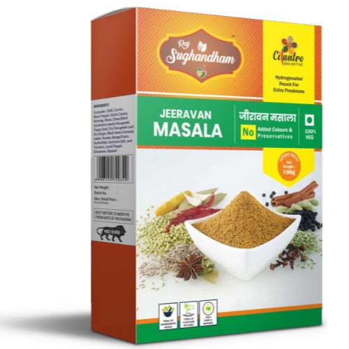 Cilantro Jeeravan Masala, Packaging Size: 100 g, Packaging Type: Packets