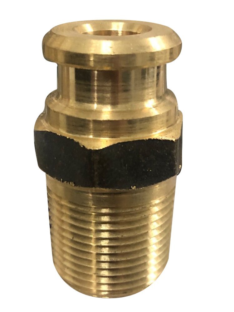 Golden Brass LPG Cylinder Valve, For Gas Plant, Size: Inlet Thread - 3/4 Inch Ngt