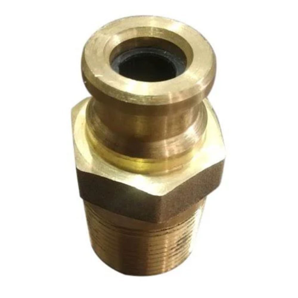 Golden Brass LPG Cylinder Valve, Size: 2inch