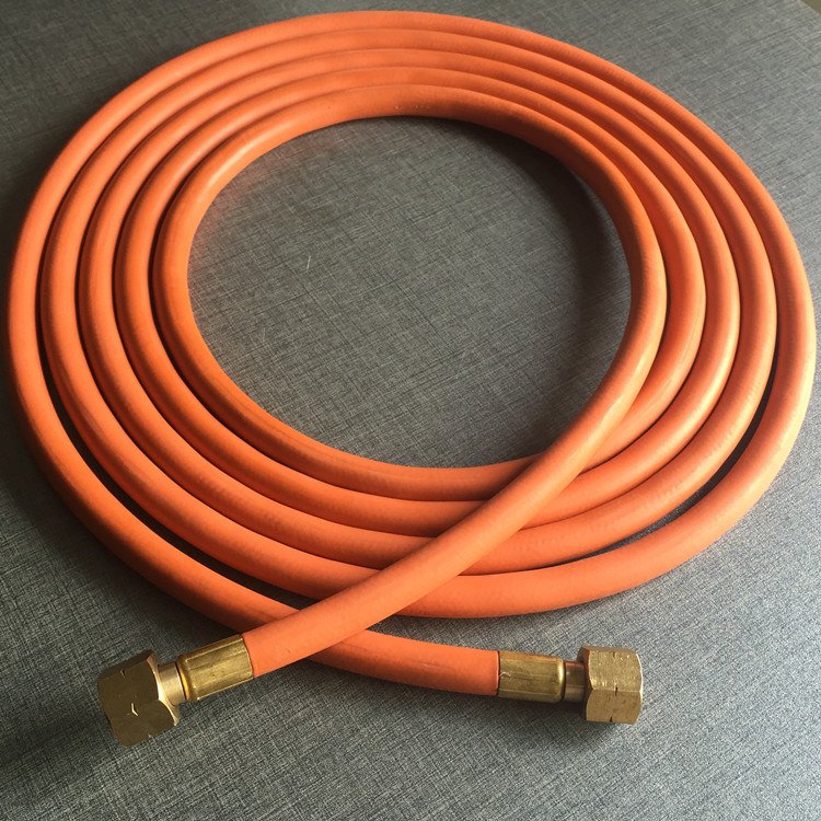 Rubber Orange LPG Hose, Length: 1.5m