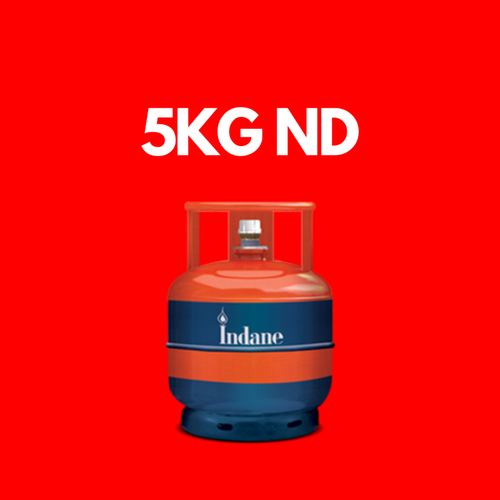 Mild Steel 5 Kg Indane Non Domestic Gas Cylinder, For Industrial