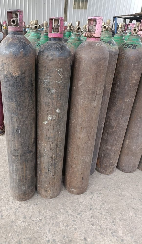 D-Type (46.7 Litre) Filled Industrial Oxygen Cylinder
