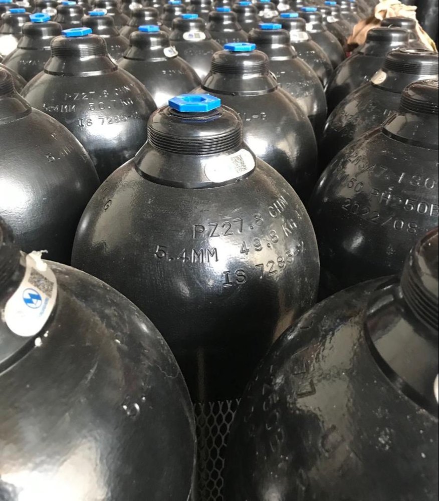 D-Type (46.7 Litre) Empty Industrial Oxygen Cylinder