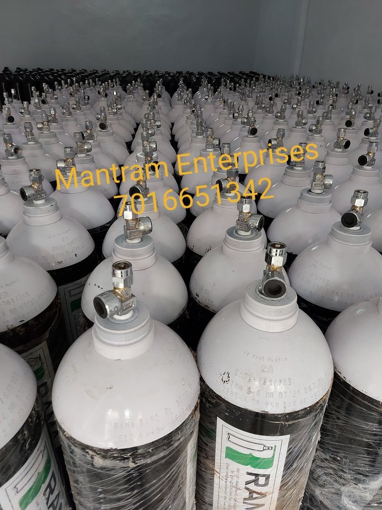 D-Type (46.7 Litre) Empty Industrial Oxygen Cylinder