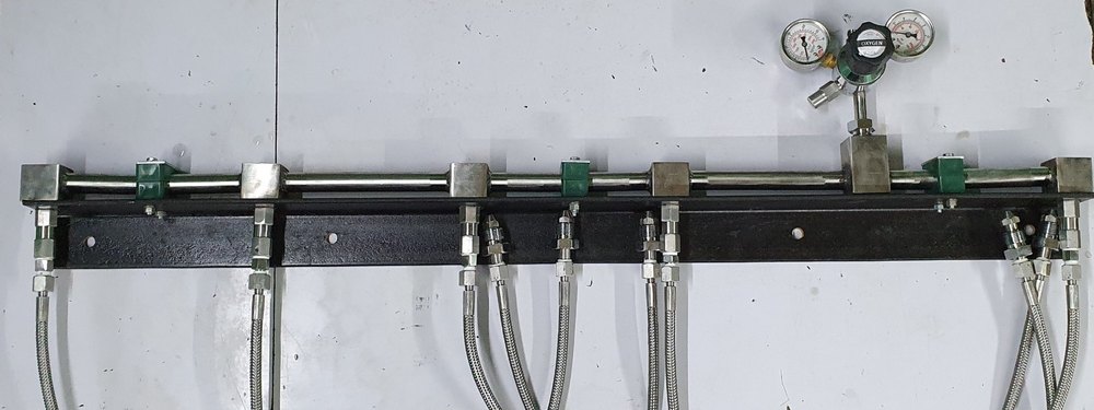Soko Impex Stainless Steel Oxygen Gas Manifold System, For Hospitals