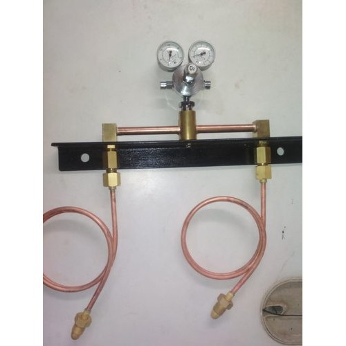 Two Oxygen Cylinder Manifold