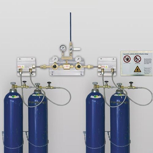 HP Copper and Brass Medical Oxygen Cylinder Manifold