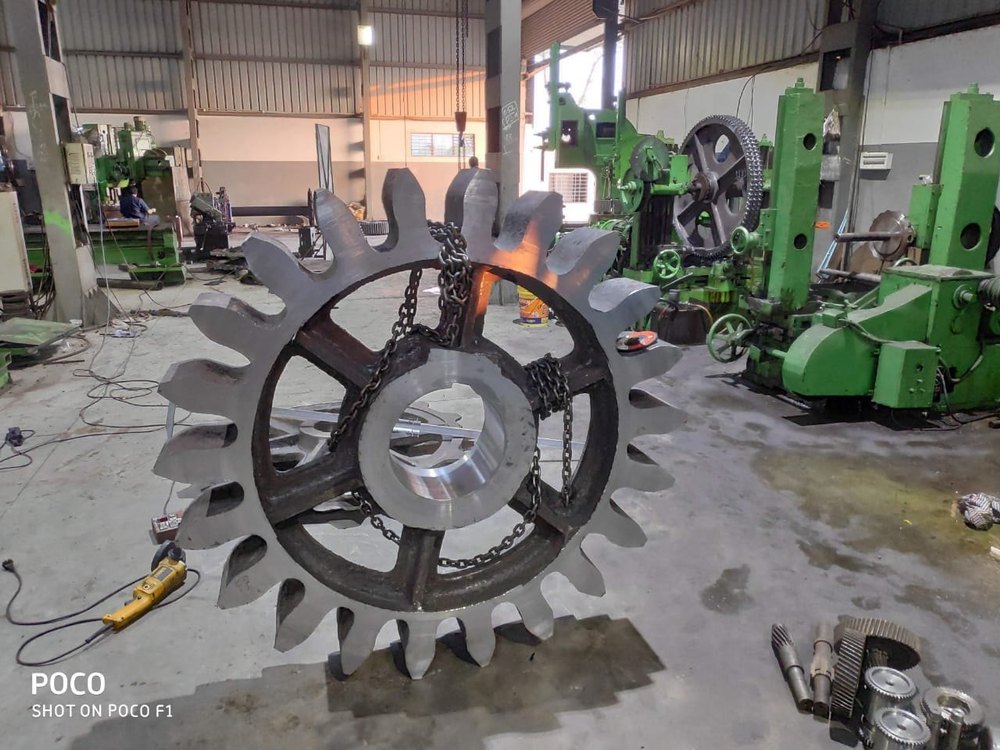 Crown pinnion steel casting