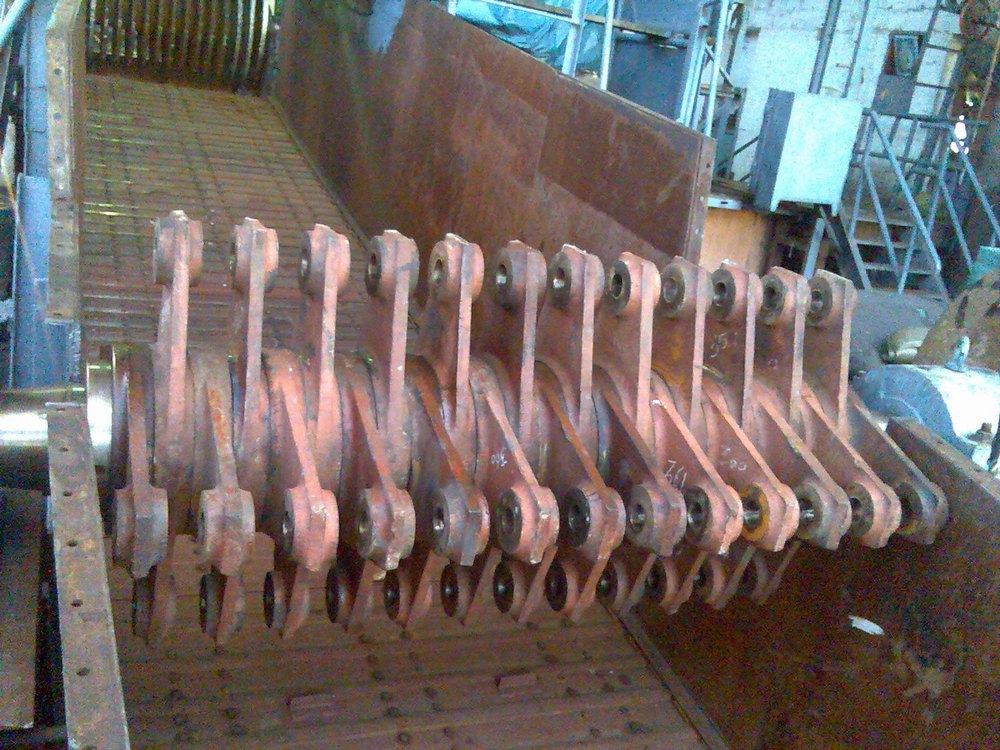 Sugar Plant Swing Type Cane Leveller Assembly