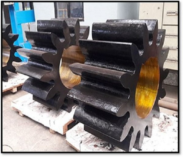 Cast Steel, Forged Steel Sugar Mill Roller Pinion