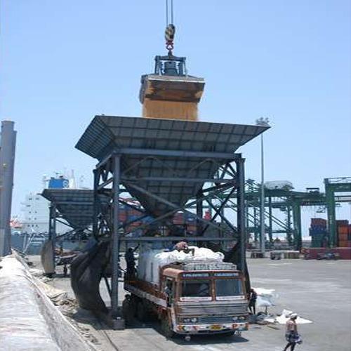 Raw Sugar Unloading Sugar Bin