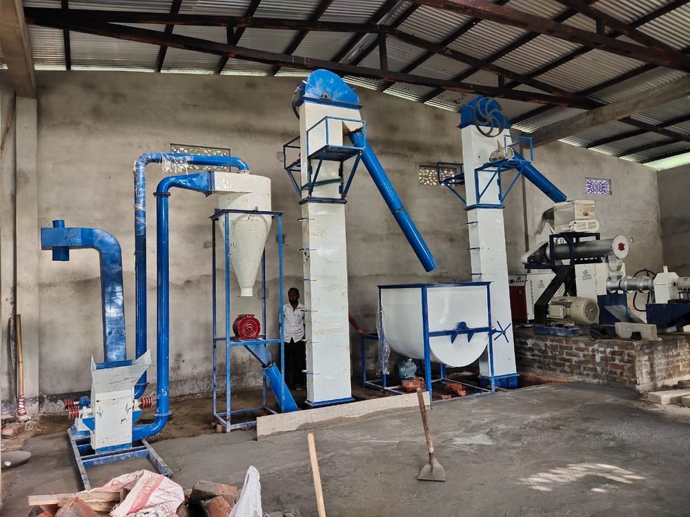 JSPT Fish Feed Making Machine, For Extruder