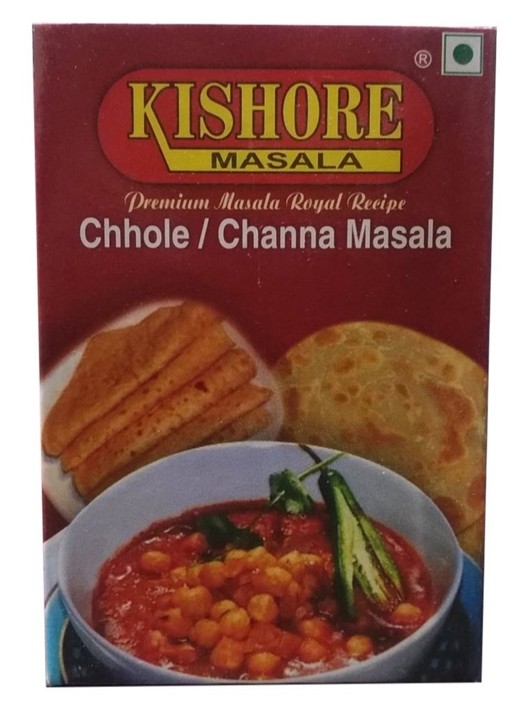 Chhole Channa Masala 25gm, Packaging Type: Box