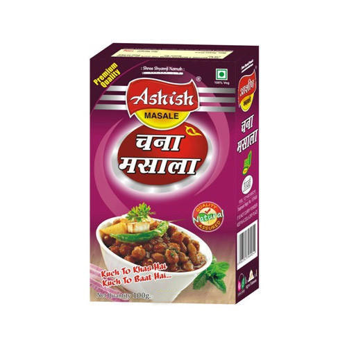 Ashish 100 g Chana Masala Powder, Packaging: Packets