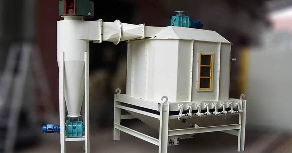 Pellet Cooler And Dryer, 500 kg per hr