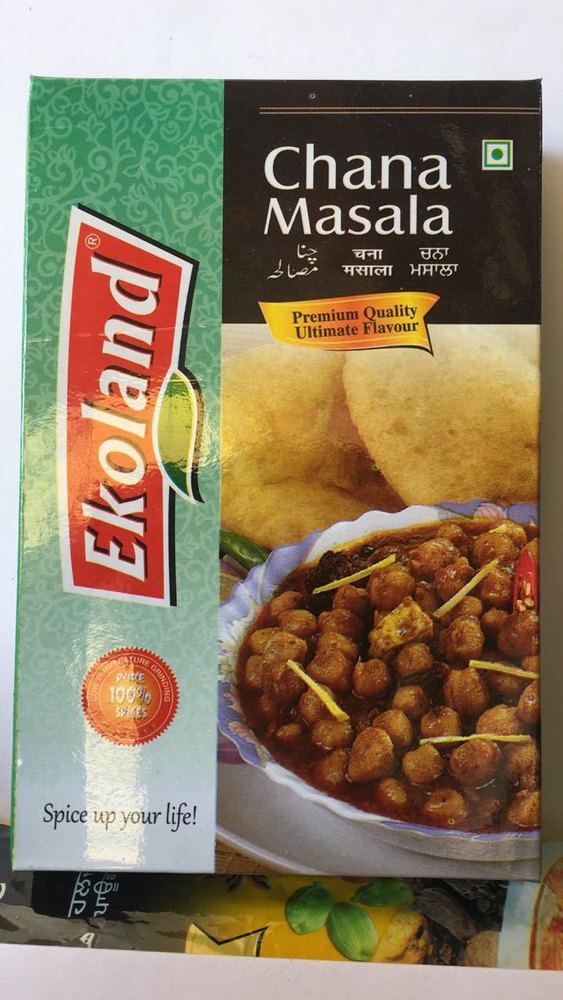 Ekoland 100 g Chana Masala, Packaging: Packets