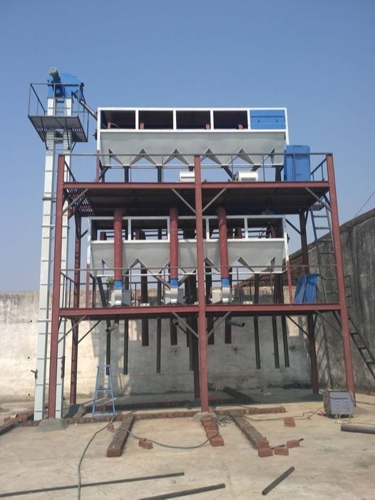 Chana Grading Cleaning Plant, Grade: SS304, Capacity: 12 Ton/Hour