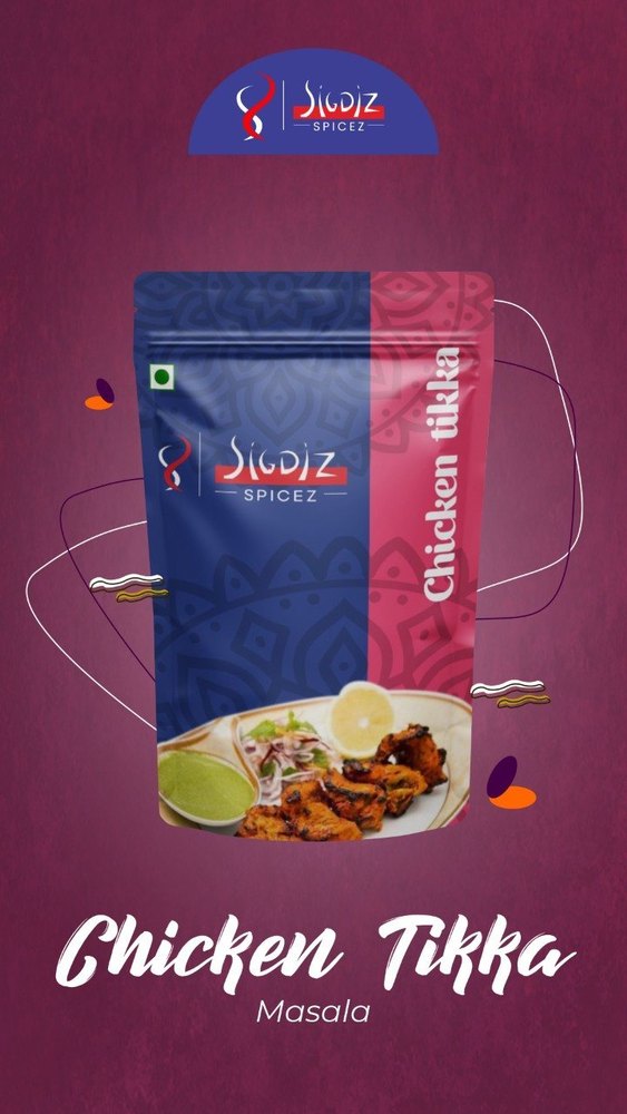 Sigdiz Chicken Tikka Masala, Packaging Size: 50gm, Packaging Type: Packet