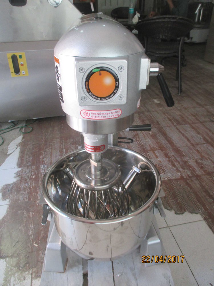 Semi-Automatic Stainless Steel Planetary Food Mixer