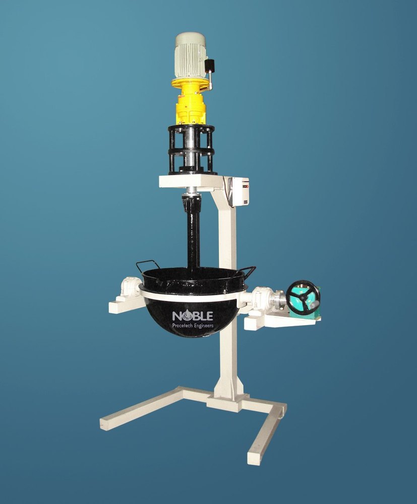 Stand Mounted Agitator With The Tilting Kettle, For Industrial, Capacity: 500 KG