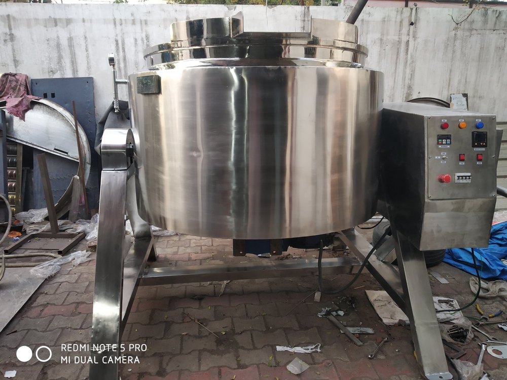 Chyawanprash Kettle, Capacity: Up To 20000 Liter