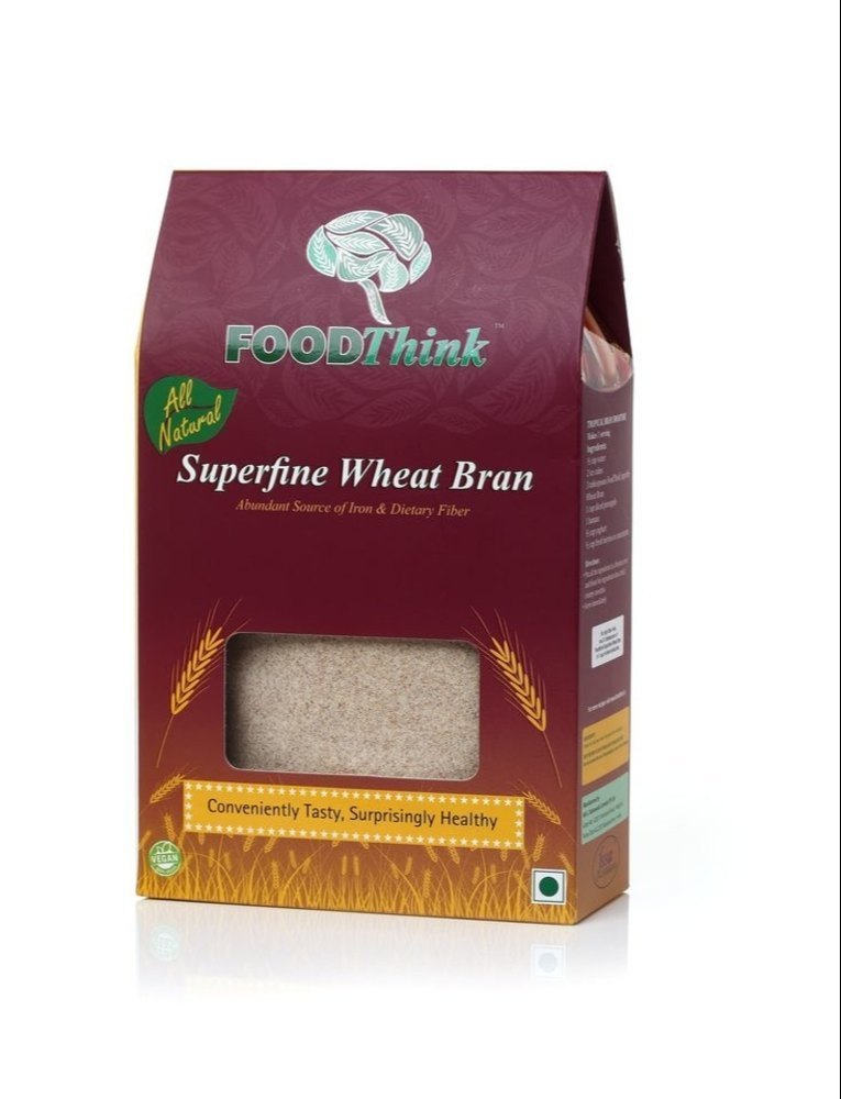 Food Think Superfine Wheat Bran, 500 Gm, Packaging Type: Box