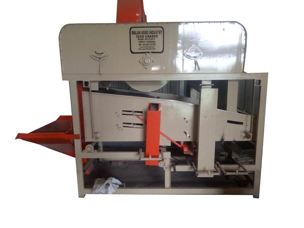 Semi-Automatic Seed Cleaning Machine, For Industrial, Capacity: 6 Ton/Hr